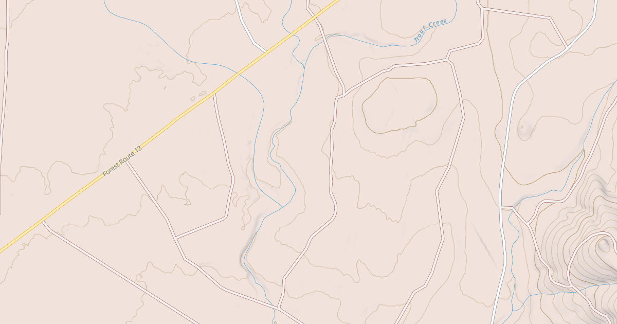 Map preview of BAMBI DRIVE