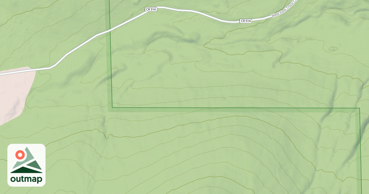 Map of USFS Motor Vehicle Use Map Roads {2B41BA6E-EEBF-48B9-AF9C-A7DDD8AF8900}
