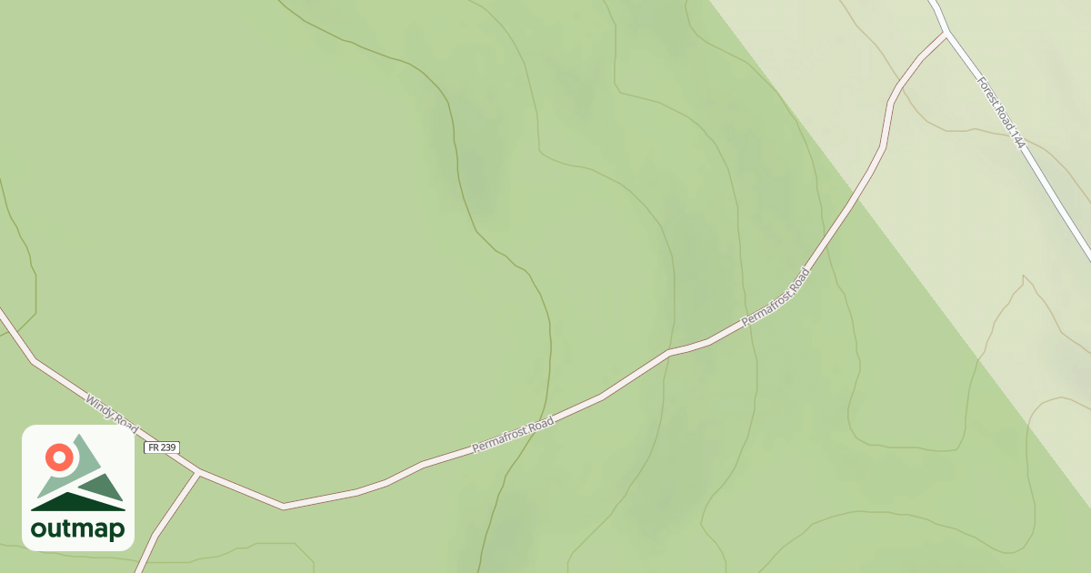Map of PERMAFROST