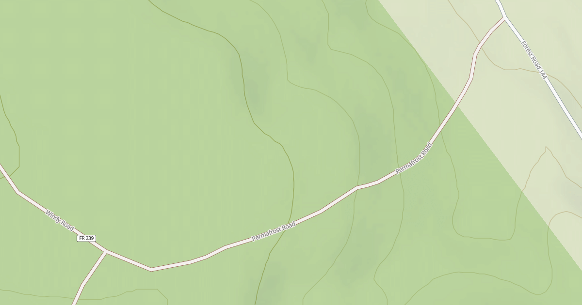 Map preview of PERMAFROST
