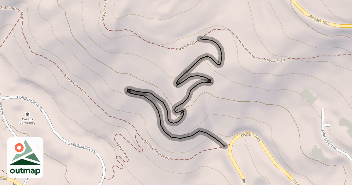 Map of Chicken Hawk