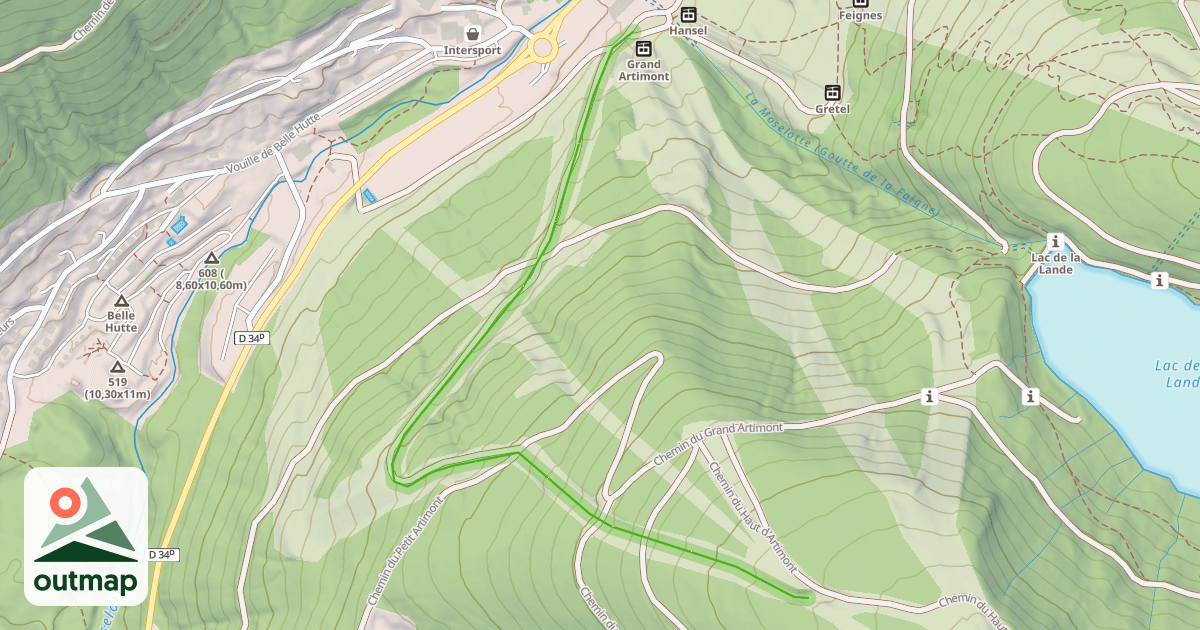 Map of Blanchemer