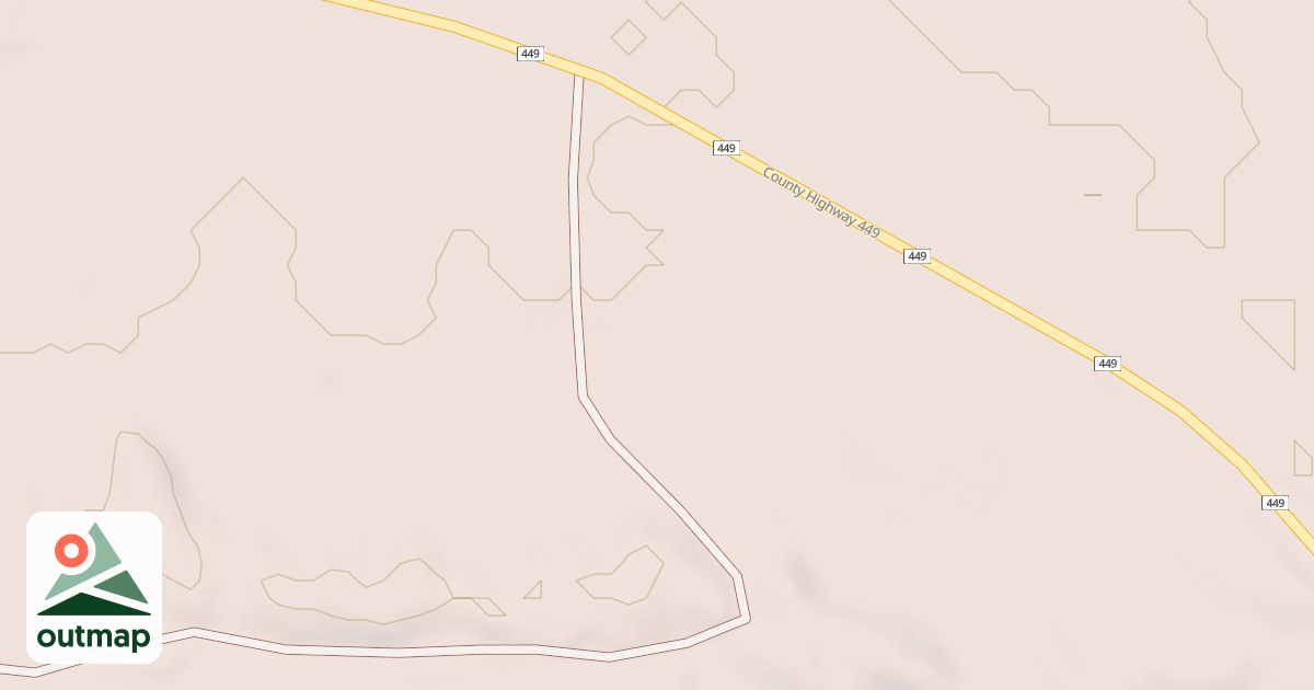 Map of EIGHT MILE CUT ACROSS SPUR C