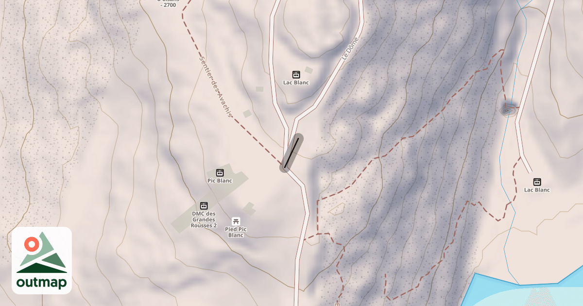 Map of Le Dôme