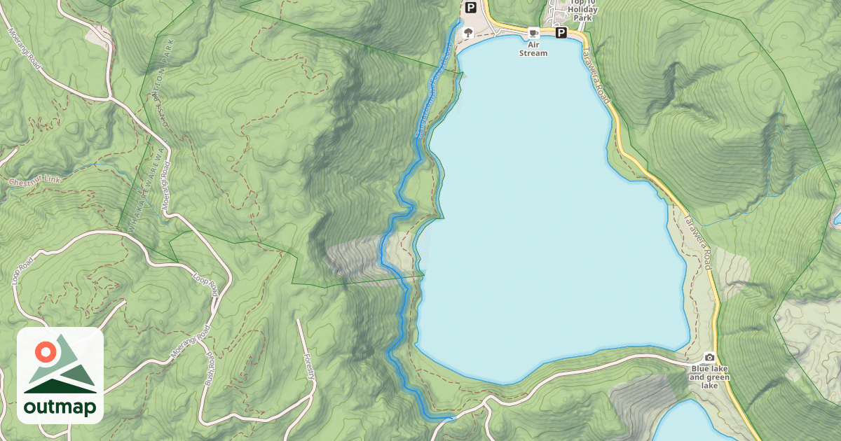 Map of Forest Loop | Tangaroa-mihi
