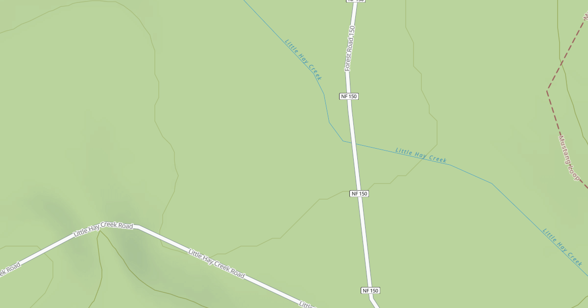 Map preview of USFS Motor Vehicle Use Map Roads {76B1A839-BE1B-4E57-B443-0F7A238C6B59}