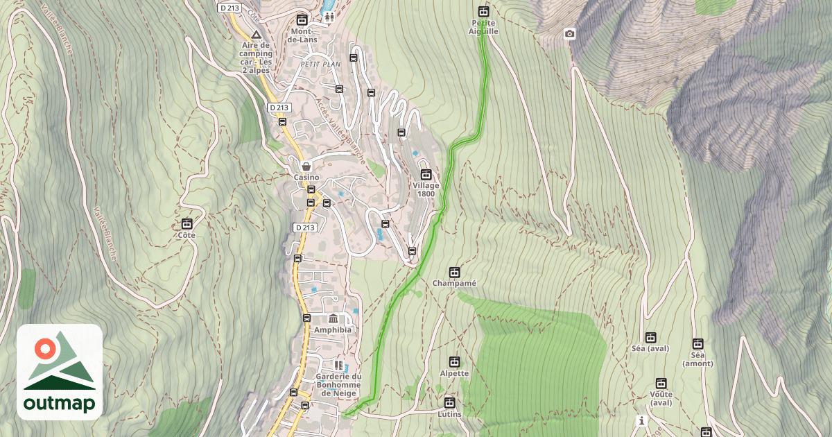 Map of Acces Village