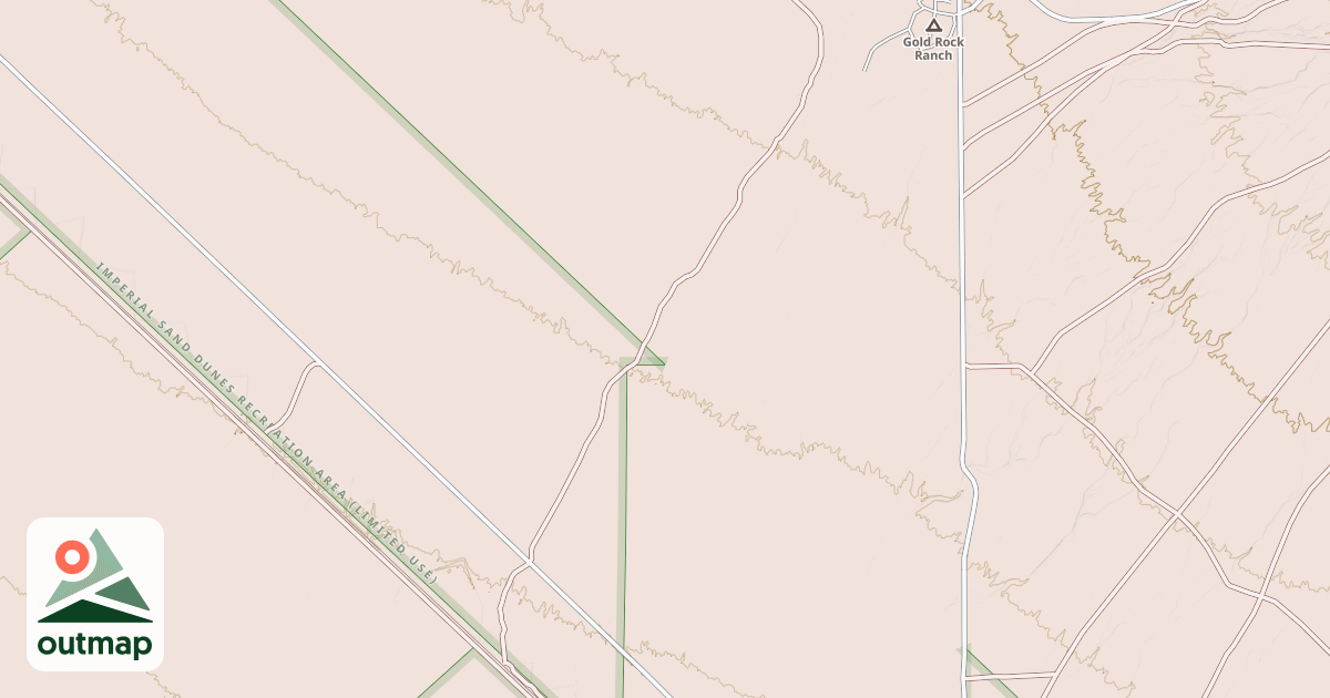 Map of BLM National GTLF Public Motorized Roads 534135ca-4b02-4afb-af13-134b0627ed1e