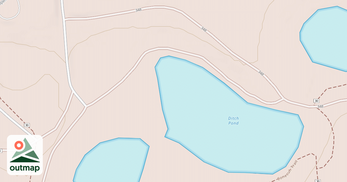 Map of MOONSHINE RUN
