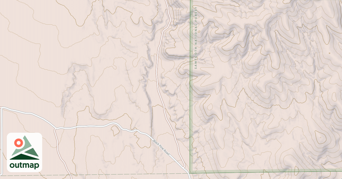 Map of GREEN CANYON