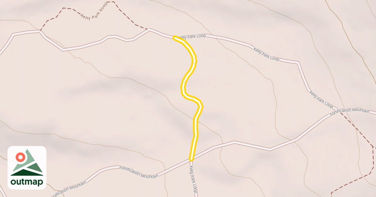 Map of Kelly Park Loop