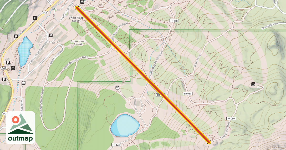 Map of Giant Steps Express