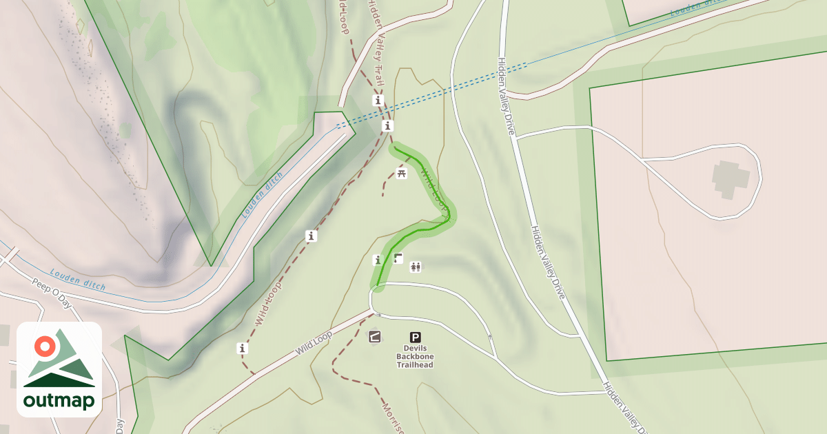 Map of Wild Loop