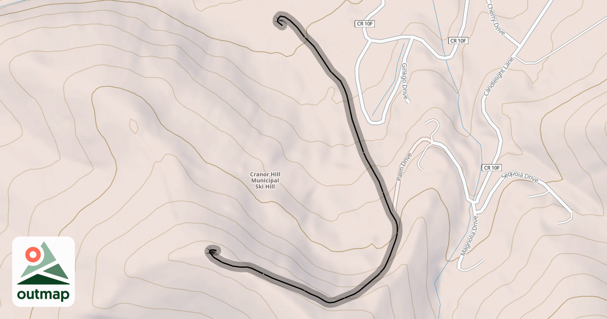 Map of Cranor Hill