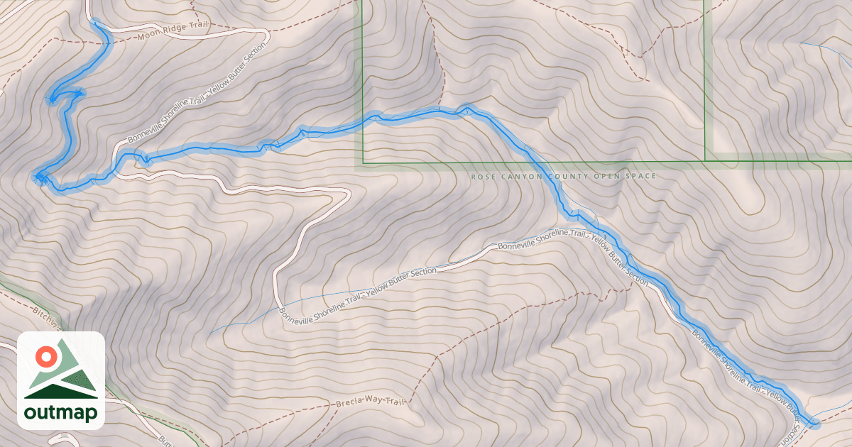 Map of Horsin' Around Trail