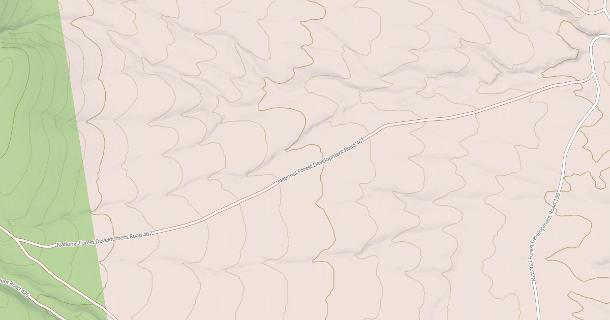 Map preview of DANVILLE CANYON CUTOFF