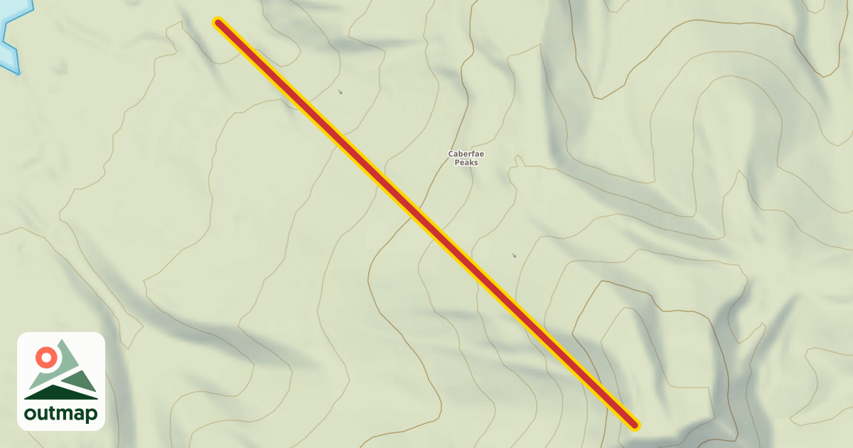 Map of North Peak Quad