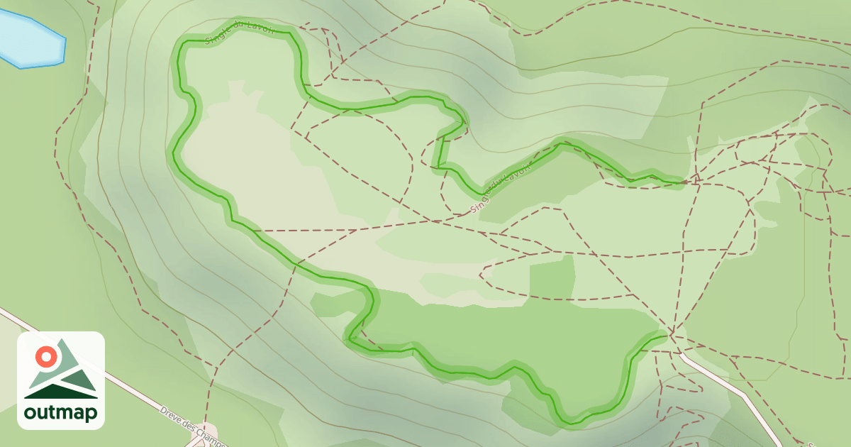 Map of Single du Lavoir