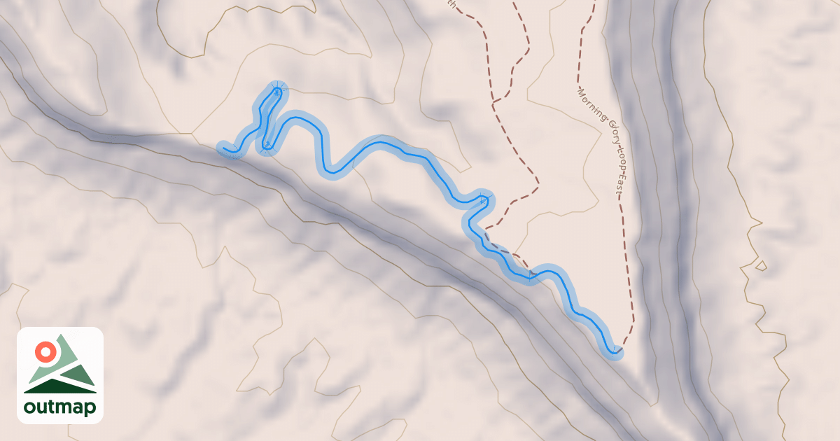 Map of Low Road Trail