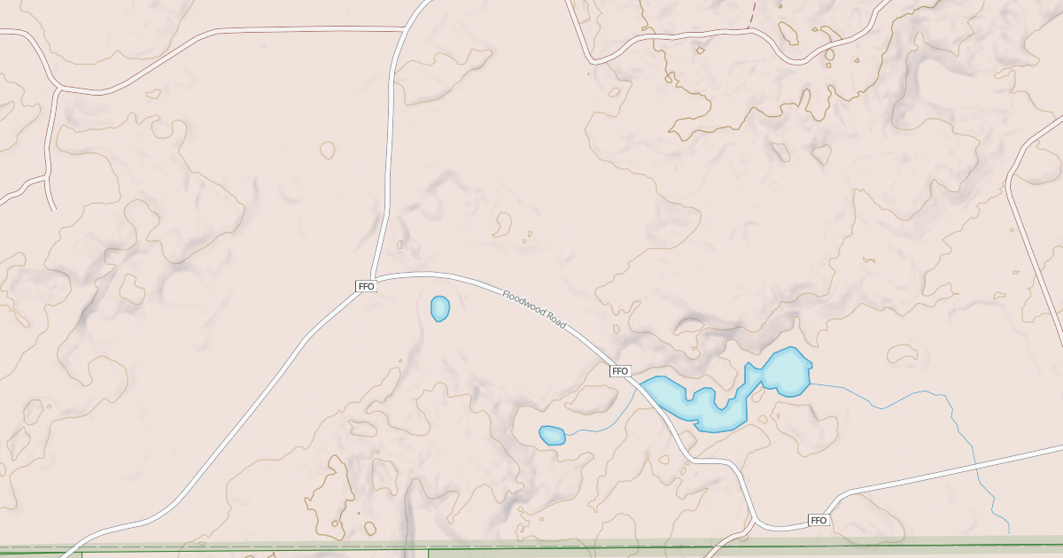 Map preview of Porterfield Lake Motorcycle Trail