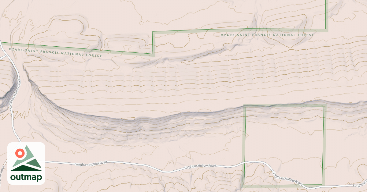 Map of HUCKLEBERRY MTN-ORANGE