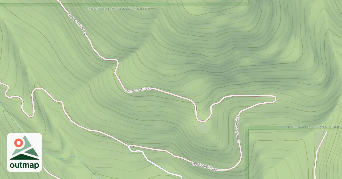Map of CRYSTAL CR