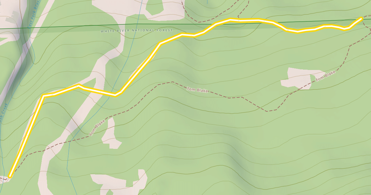 Map preview of Tom Blake Equestrian Trail