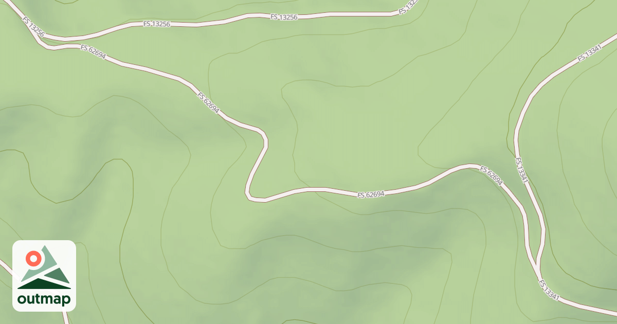 Map of (FDR) RYE CREEK