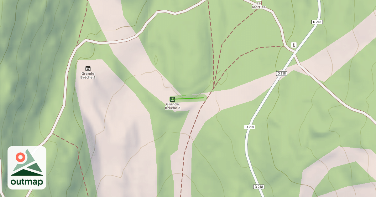 Map of Route de la Molière