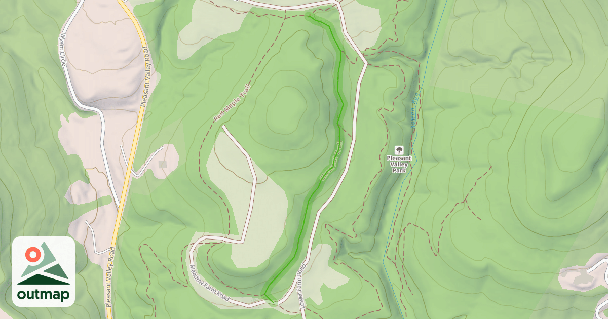 Map of Chestnut Trail