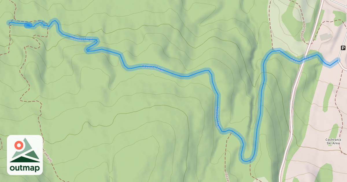 Map of Ravine Trail