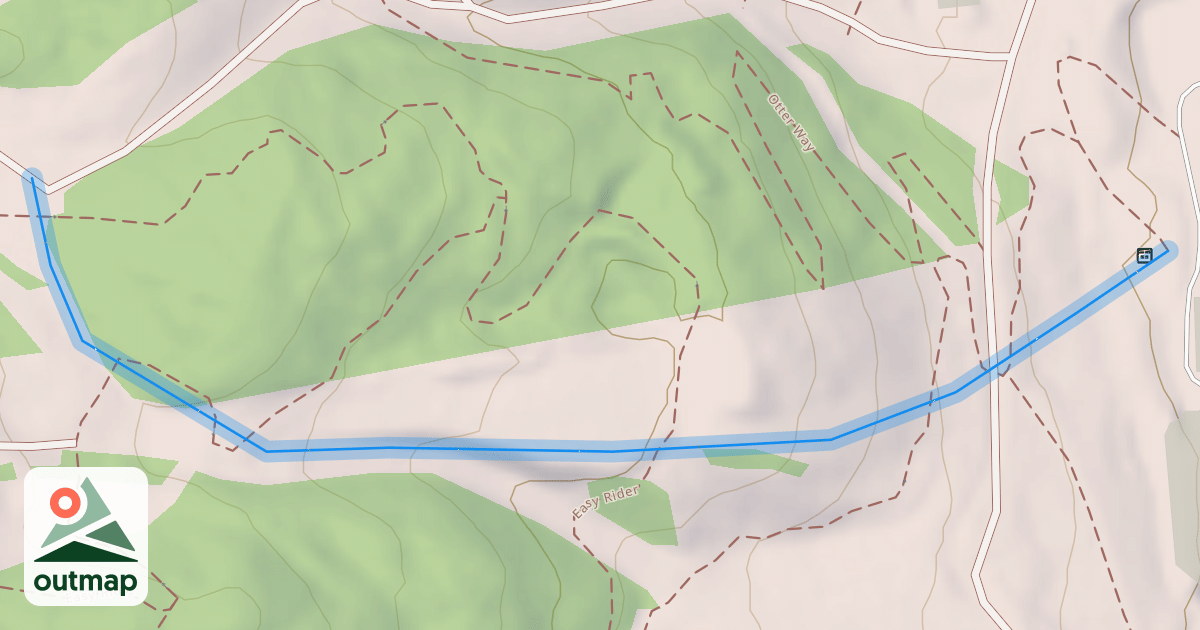 Map of Chet's Knob