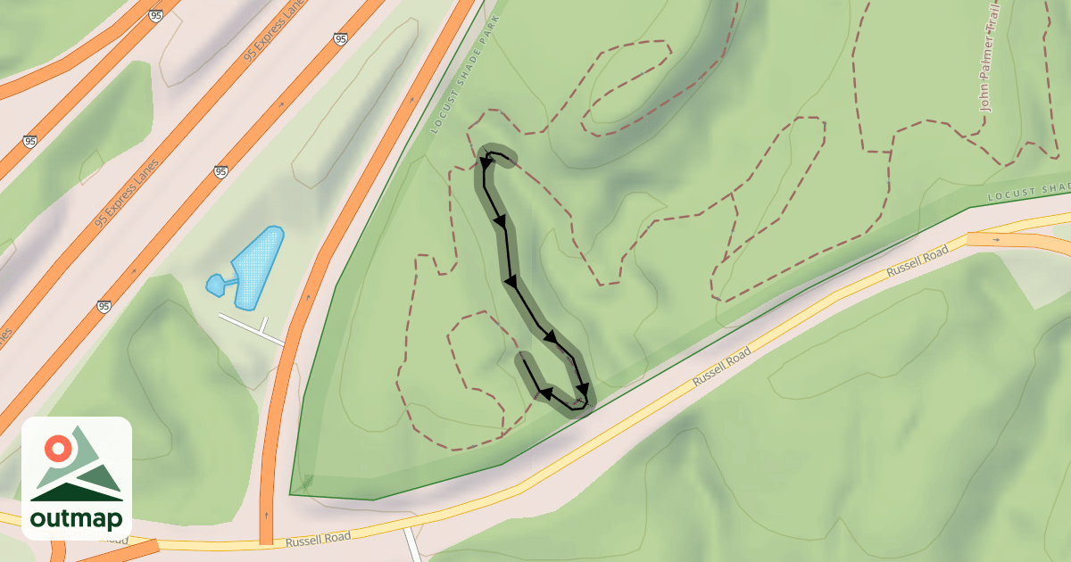 Map of Col Du Shade