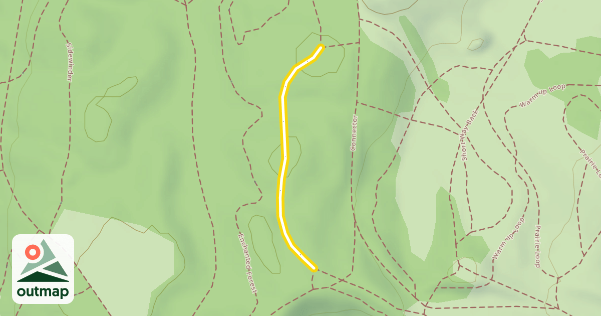 Map of South Tree Loop