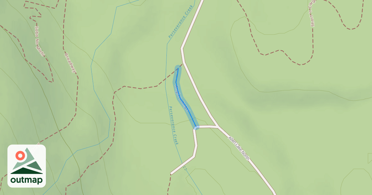 Map of Angie's Angel