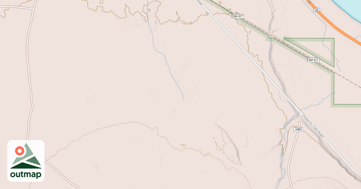 Map of MUMM TRAIL