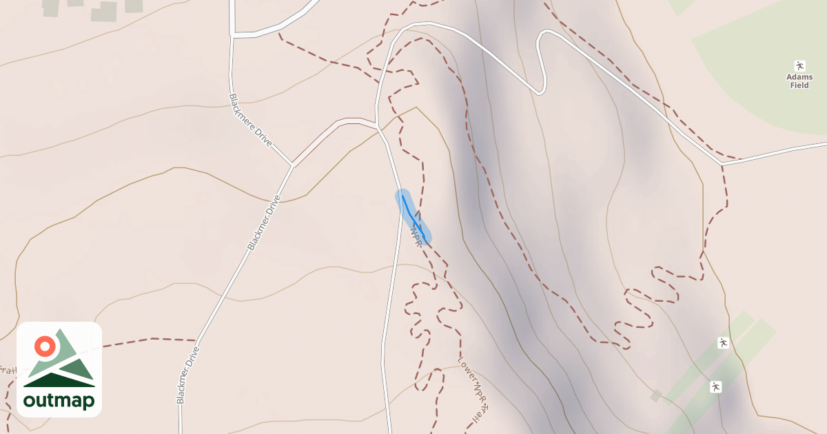 Map of Ridge Run