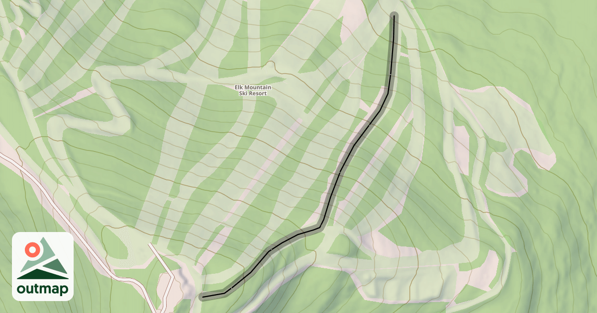 Map of Tuscarora