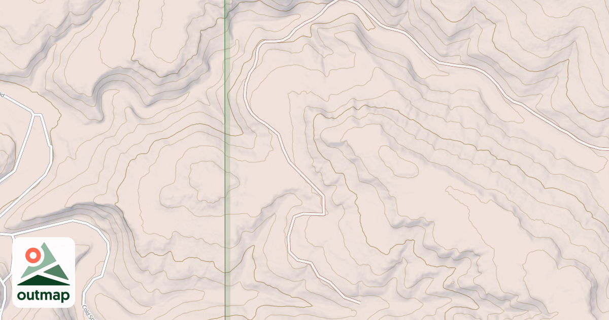 Map of LOST CANYON BR 1G