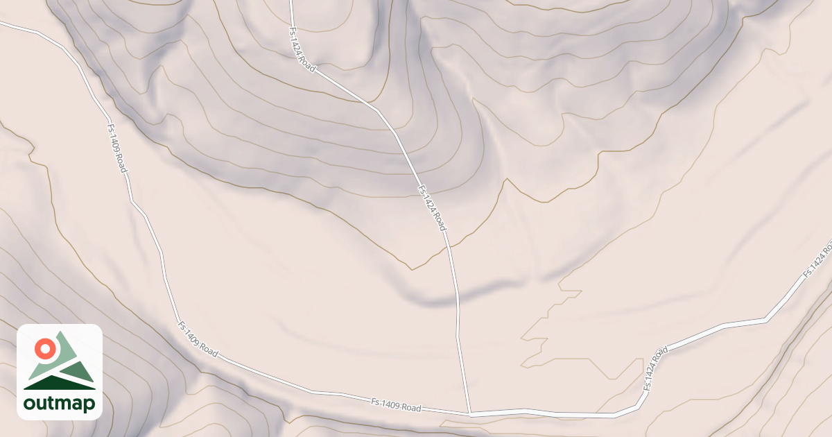 Map of MURRAY CREEK