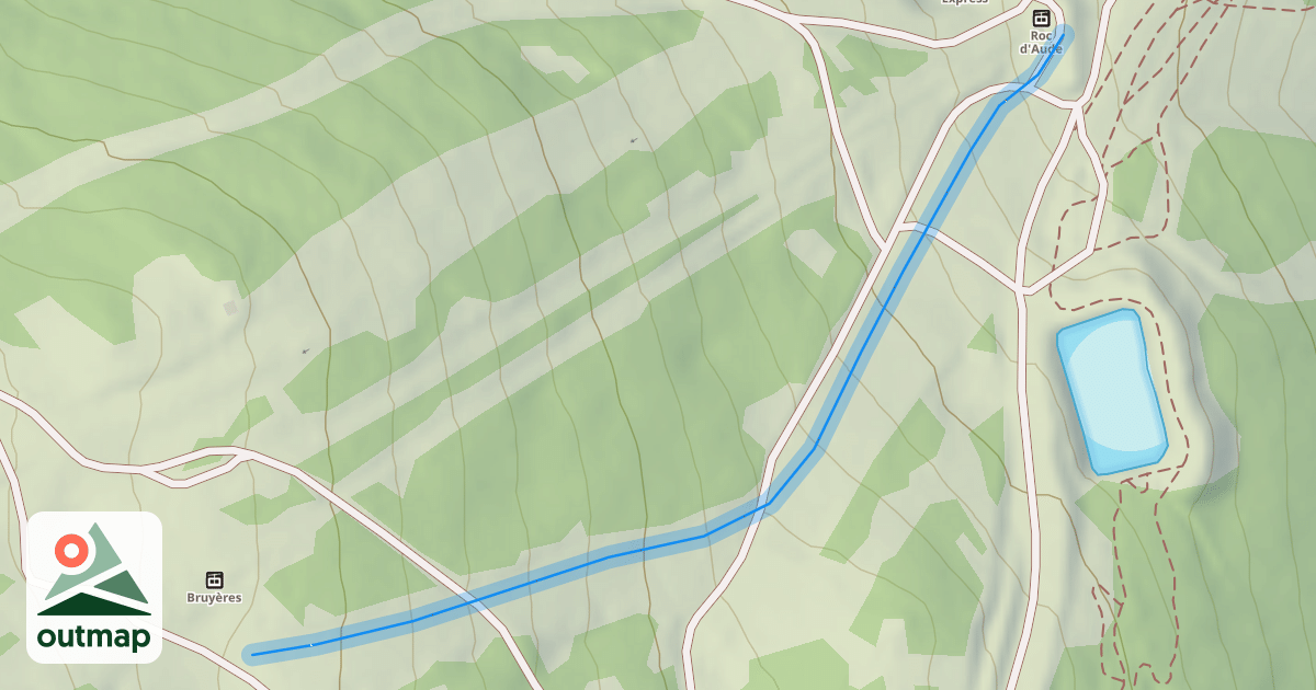 Map of Bruyères Basse