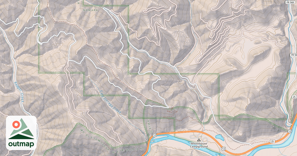 Map of BADGER WENDOVER