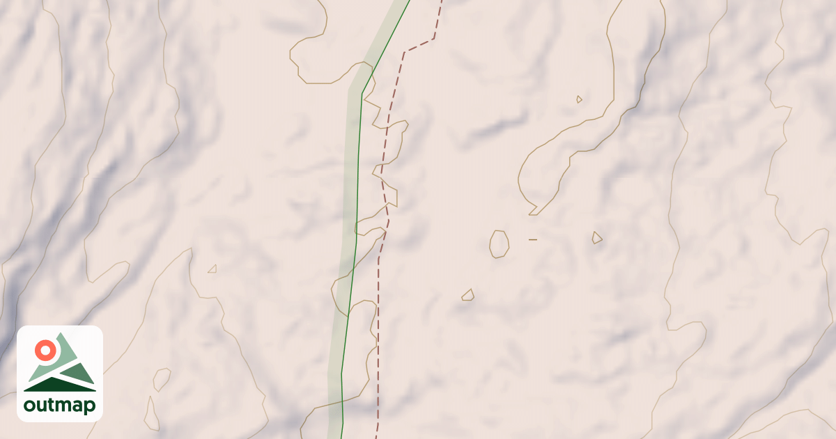 Map of Flat Mtn Pond Snomo