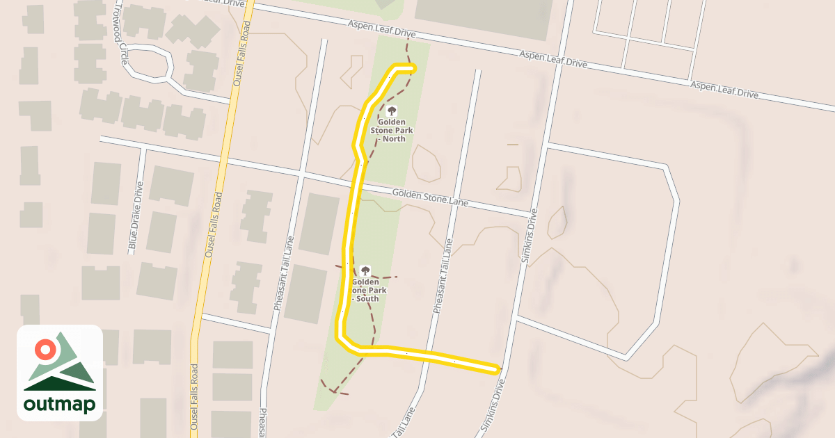 Map of Goldenstone Connector