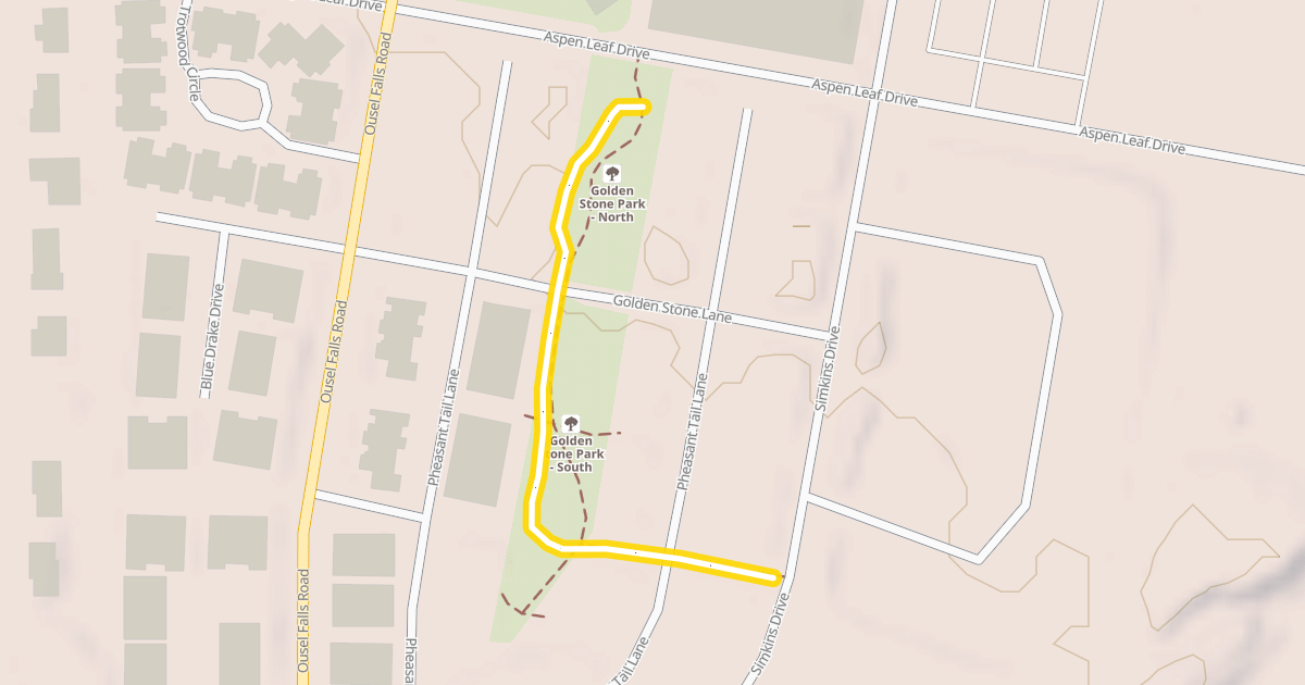 Map preview of Goldenstone Connector