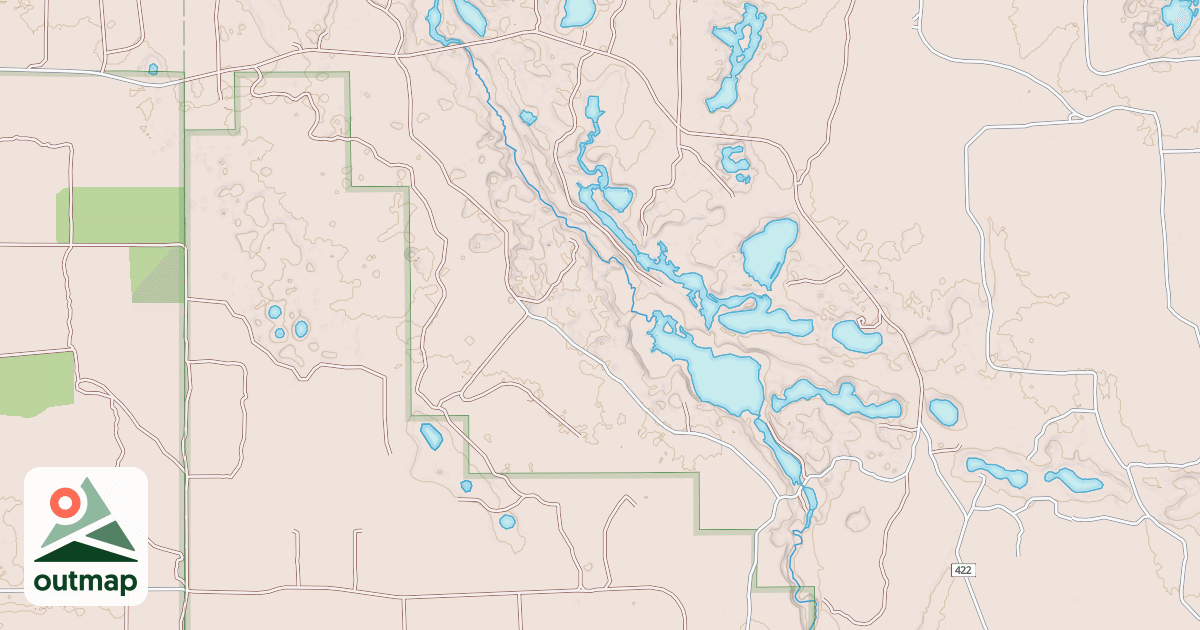 Map of Up431