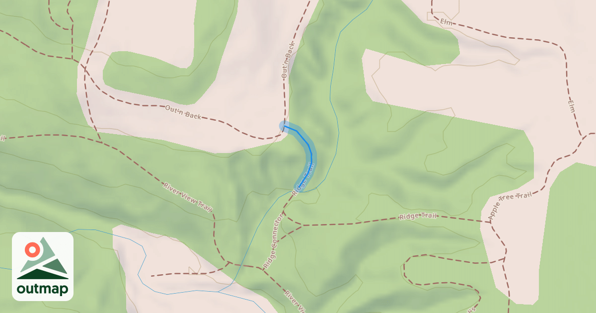 Map of Ridge Trail