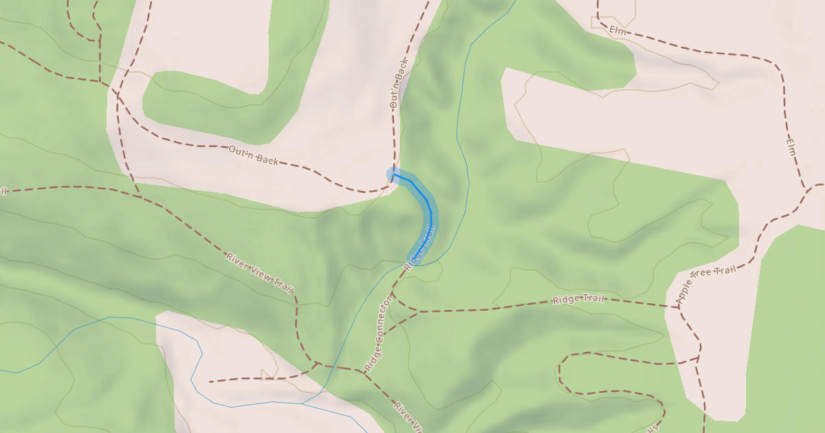 Map preview of Ridge Trail