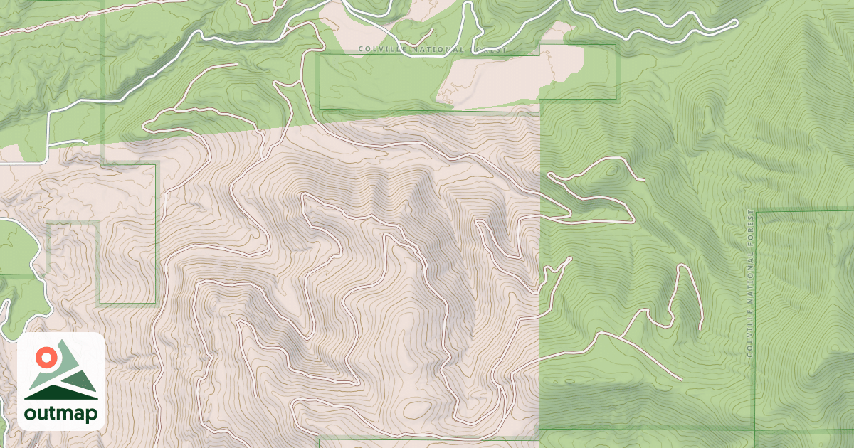 Map of HEALEY CREEK