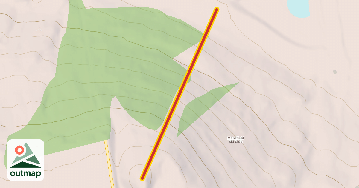 Map of Summit Quad Chair